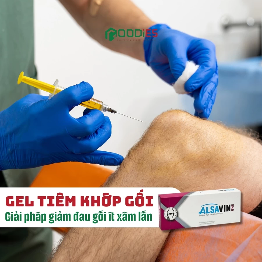 Gel tiêm khớp gối – giải pháp giảm đau gối ít xâm lấn
