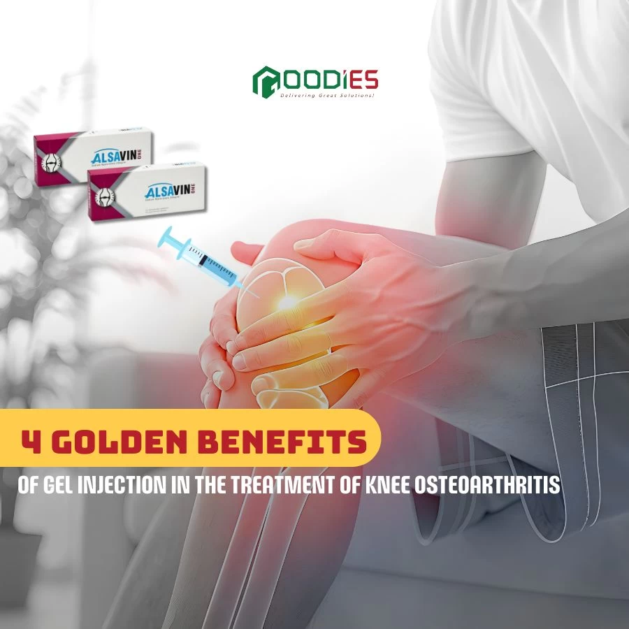 4 Golden benefits of gel injection in the treatment of knee osteoarthritis
