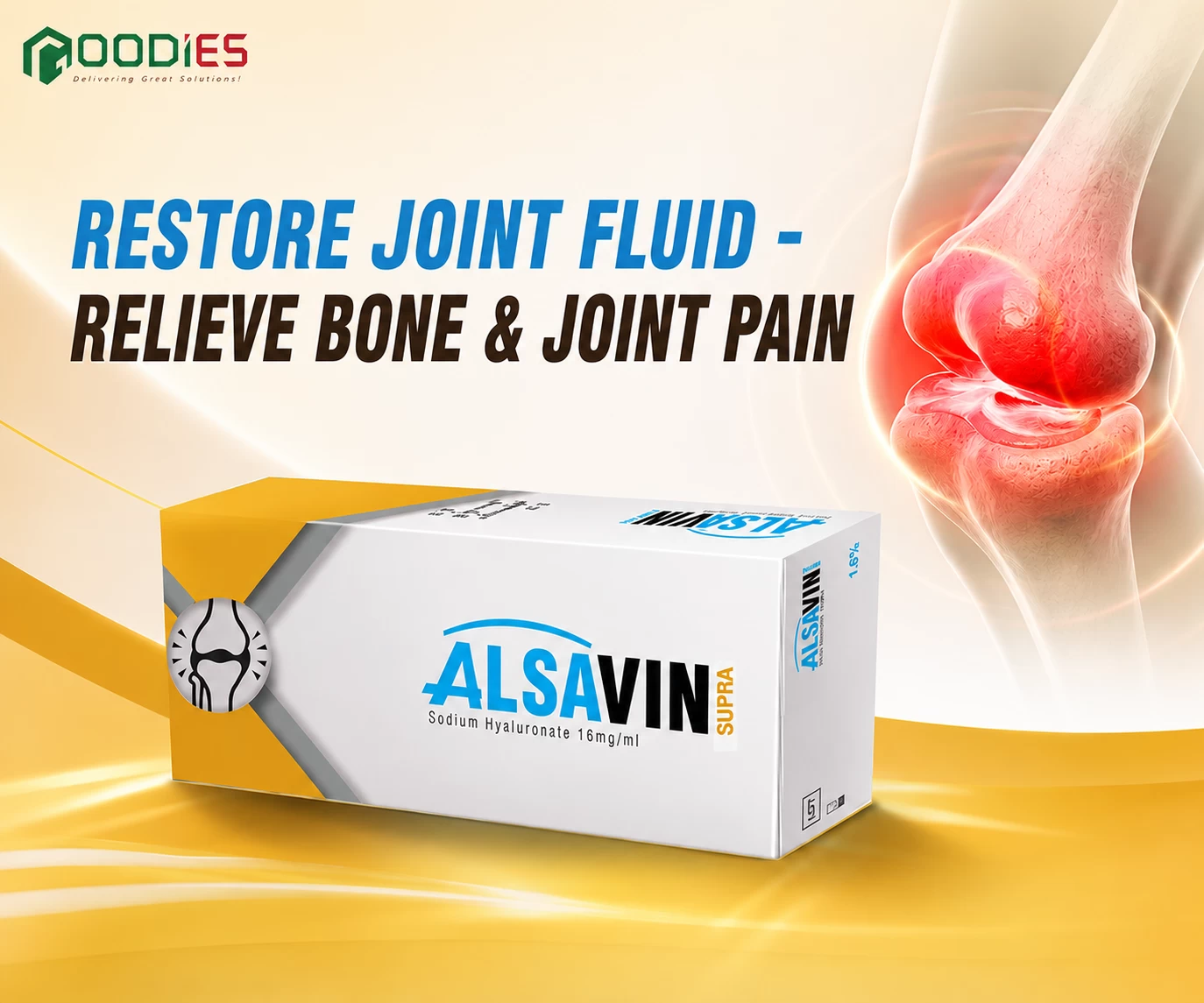 JOINT PAIN IS MORE THAN JUST PAIN SOMETIMES, IT MEANS MISSING OUT ON THE LITTLE THINGS IN LIFE