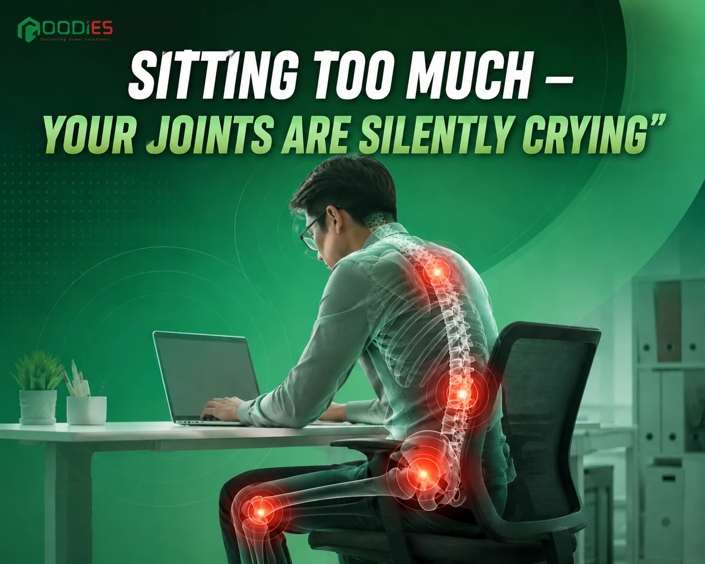 SITTING TOO MUCH – YOU MAY THINK IT’S JUST BACK PAIN, BUT YOUR JOINTS ARE SILENTLY “CRYING OUT”