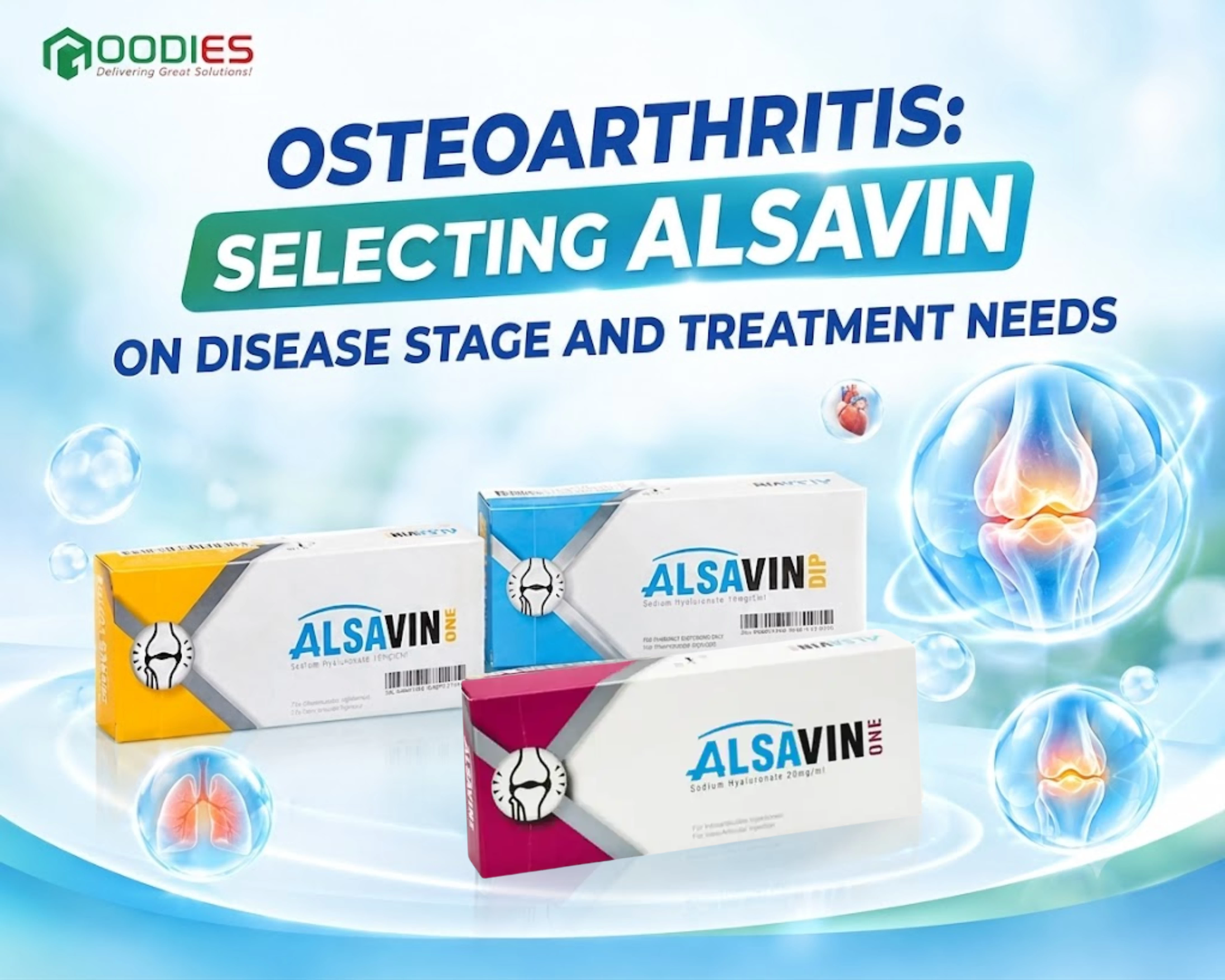 OSTEOARTHRITIS: CHOOSING ALSAVIN BASED ON DISEASE SEVERITY AND TREATMENT NEEDS